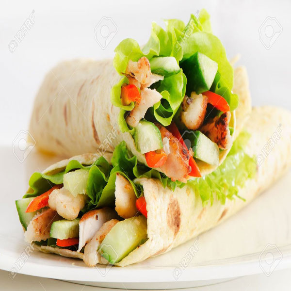 Mexican Wraps Chicken/Veg